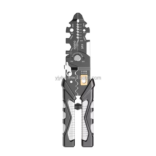 25 in 1 Multi-purpose High Carbon Steel Electrician's Wire Stripping Pliers Winding Cutting Pressure Wire Special Tools