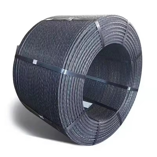 7 Wire Prestressed Steel Strand Concrete Cable ASTM A416 PC Strand High-Carbon Steel Tensile Strength 1X7 1X19 7x7