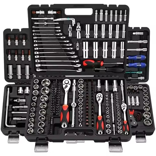 Professional Mechanic Tool Set Herramientas Kit Spanner Box Auto Repair Hand Tool Socket Wrench Set Tool Kit Socket Sets Factory