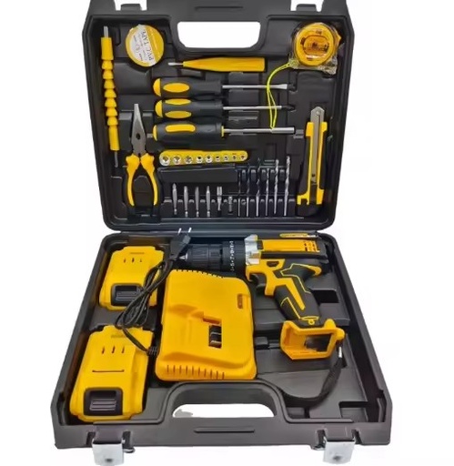 Hot Selling Cordless Electric Screwdriver Includes Combination Drilling Machine Power Tools Tool Kit Drill Set Cordless Drill