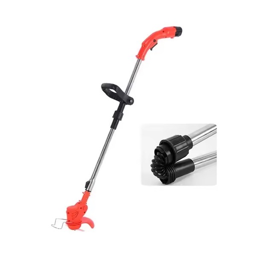 Small Lawnmower Handheld Brush Cutter Lithium Battery 12V 2000mAh Modern Household Foldable Portable Grass Cutter Lawn Mower