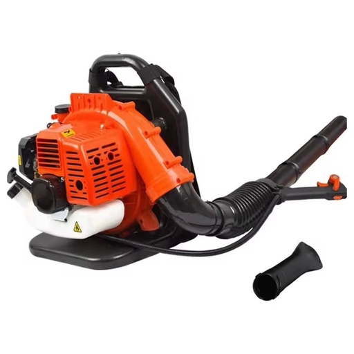 Backpack Leaf Blower Gas Powered 52CC 4-Stroke Backpack Gas Powered Leaf Blower Air Cooling Gasoline Backpack Grass Blower