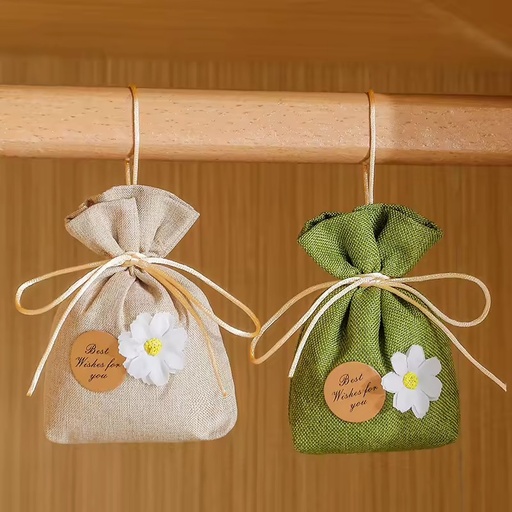 Household Fragrance Deodorant Wardrobe Car Fabric Aromatherapy Sachet Advanced Car Perfume Pendant Paper Natural Evaporation