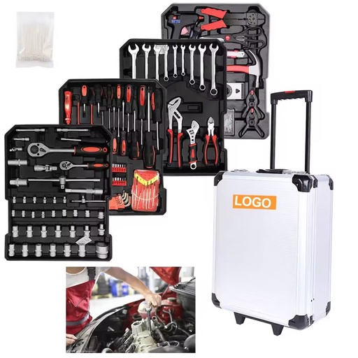Cheap Price 899pcs Tool Set Mechanic in Aluminum Trolley Case