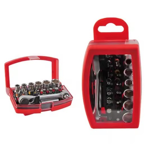 Quality Multi Extension Bar Mini Ratchet Wrench Torx Bits and Socket Set