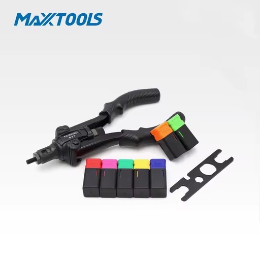 OEM 270mm Heavy Duty Hand Nut Riveter Industrial Rivet Nut Tool Carbon Steel Manual Rivet Gun for Automotive Repair