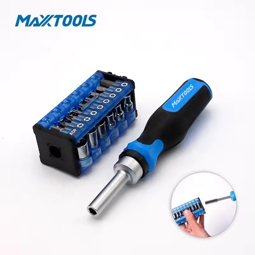 31PCS Multifunctional Household Hand Tools Ratchet Screwdriver Driver Bits Set RATCHET SCREWDRIVER SET MFT035028