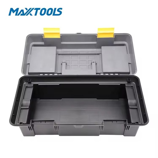 OEM Heavy Duty Folding Waterproof Dustproof Tool Case with Removable Tray up to 20L Portable Storage Box for Equipment Tools