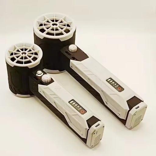 Car Violent Air Blower Powerful Handheld Fan With LED Lighting 64MM Brushless Motor High-Speed 4000mA 1600G Thrust