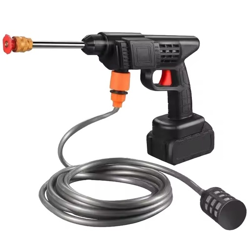 Home Use Portable High-Pressure Water Gun Lithium Battery Cordless Car Washer Tool Kit for Car Wash Wholesale