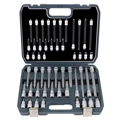 1/2 Drive 26pcs XZN Bit Socket Set Quality S2 CR-V Internal Multi-tooth XZN Socket Screwdriver M4-M18 55MM 200MM