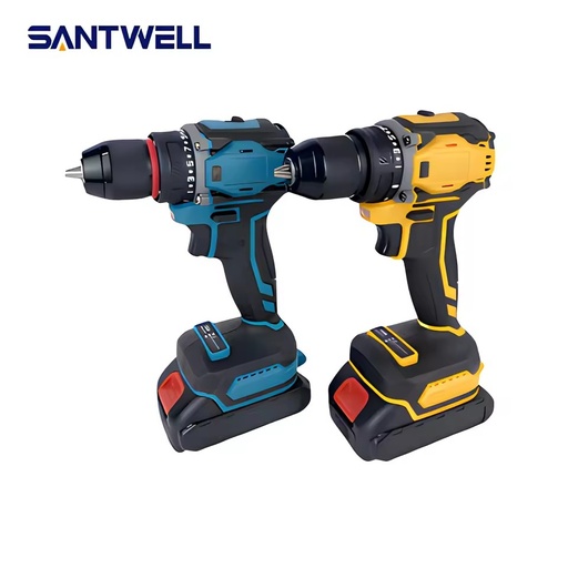 Wholesale Professional Heavy Duty 21V Brushless Cordless 2500 RPM Impact Drill Lithium Battery 2Pcs for Construction