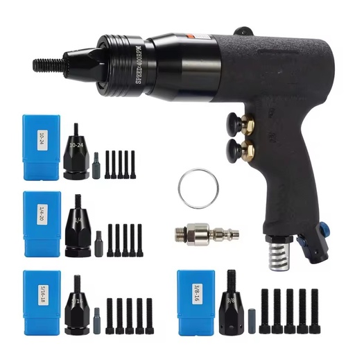 Cross-border Pneumatic Pull Rivet Nut Gun ES-804A for Automobile Door and Window M3-M12