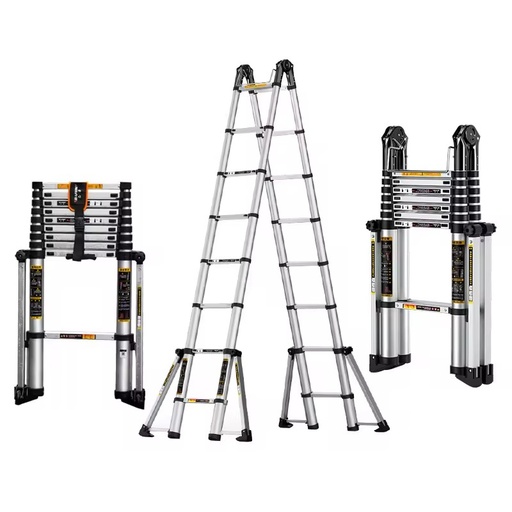 Modern Design Aluminum Folding Telescopic Ladder Multifunctional Household Appliance for Apartment Use