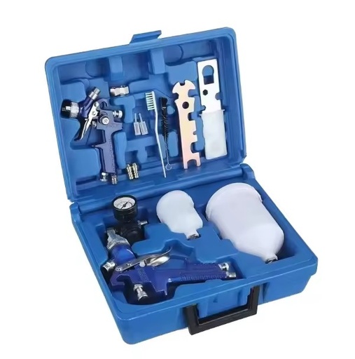 Air Spray Machine Gravity Feeding 0.8/1.0/1.4/1.7MM Nozzle Pressure Gauge Oil-water Separator Set air Spray Gun OEM Model