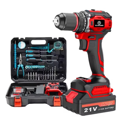 Mini Electric Cordless Screwdriver 24V Brushless Motor Keyless 30mm Max Variable Speed Battery Power Tool Sets OEM Customizable