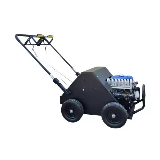 Professional Hand-Push Vertical Lawn Aerator PL410/4 Golf Course Ventilation Machine for Grass Maintenance Tool