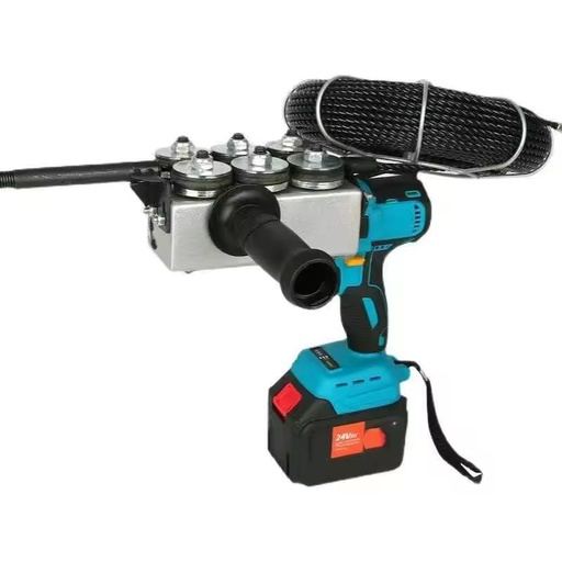 Electric Lithium Battery Pipe Machine for PEXPVC and Water Pipes Model 006H Building Wiring Application