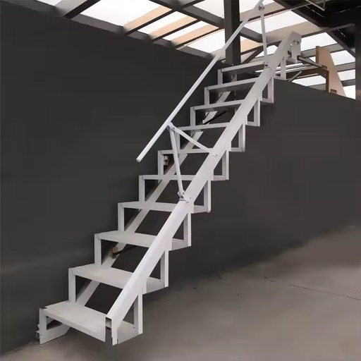 Indoor Wall Folding Staircase New Type of Household Wall Mounted Lifting Ladder