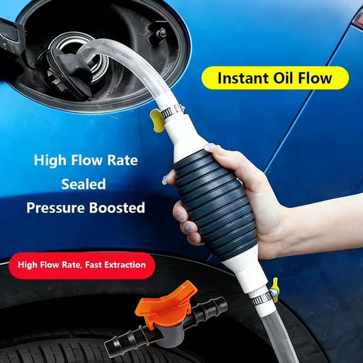 Portable Multi-function Liquid Suction Device Motorcycle Manual Gasoline Tank Refueling Automatic Oil Suction Tool DIY