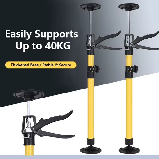 Industrial Adjustable Telescopic Thickened Reinforced Support Pole Cabinet Jack Tool for Cabinets Shelves-Effortless