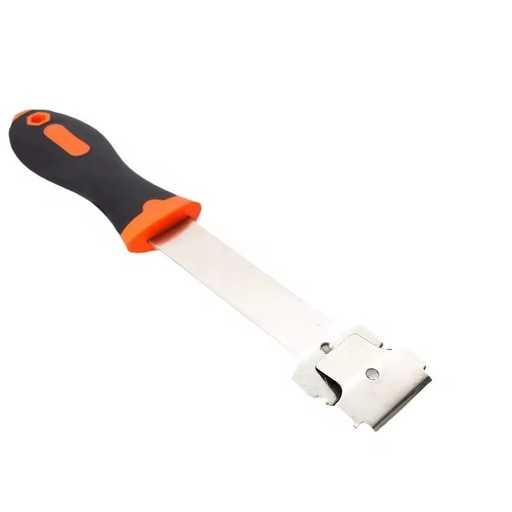 Marine-Grade Anti-Corrosion Scraper | DIY Tool with Plastic Handle for Barnacle Paint Decal Removal on Boats