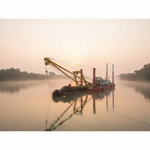 Sand Dredging Machine Equipment Electric Power Source Dredger Vessel Jet Suction Cutter Dredger for Dredger Construction