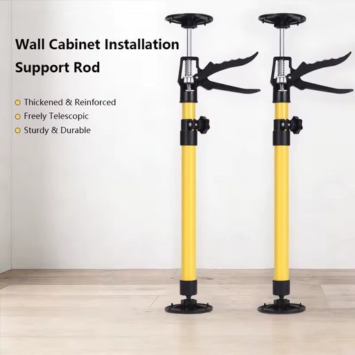 Industrial Quick-Adjust Cabinet Jack Support Pole-Labor-Saving One-Handed Operation Tool for Effortless Ceiling Cabinet
