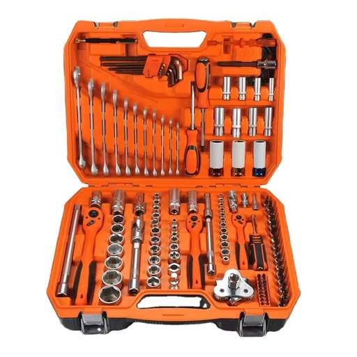 121PCS Socket Set Spanner Wrench Tool Set High Quality Durable