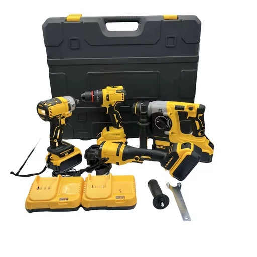 High Quality WANKE TOOLS Power Tools 20v Cordless Drill Power Tool Set Flexible Combo Power Tool Kit for Your Need