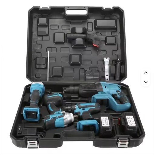 OEM 20V Power Tool Set Rechargeable Lithium Brushless Cordless Adjustable Wrench in Hard Case