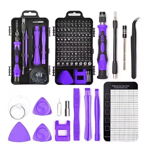 High Quality 122-in-1 Portable Screwdriver Bits Set Magnetic Electronic Maintenance Tool Set for
