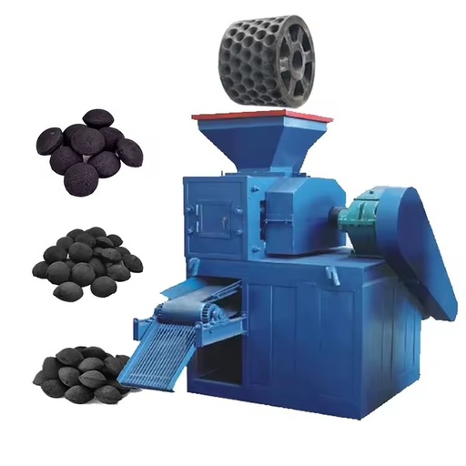 Date-mode Biomass Briquette Making Machine Coal Ball Briquette Press Making Machine