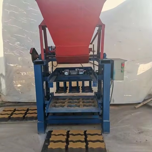 4-35 Automatic Brick Machine Concrete Block Machine 5000 Bricks/day