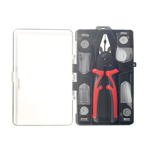 5 in 1 Multi Tool Interchangeable Plier Set Wire Stripper Crimp Plier Cable Shear Scissor Wire Cutter
