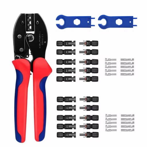 Electricians Photovoltaic Wire Crimper Pliers Tools Set 2.5 4 6mm2 LY-2546B Solar Panel Crimping Tool Kit