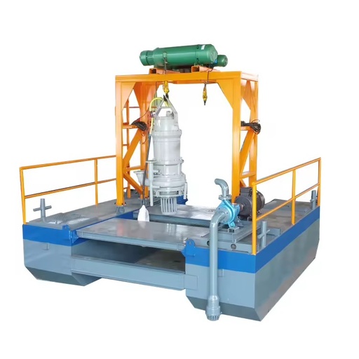 High Quality 8 Inch Electric Dredge Mud Boat Submersible Sand and Mud Dredger with Engine Pump 500m/h Capacity for Sediment