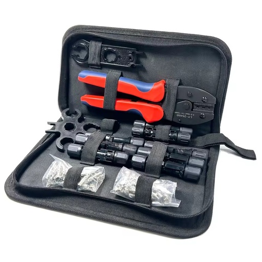 Power System Ly-2546b Electricians Tools Photovoltaic Solar PV Crimping Pliers Electricians Tools Set