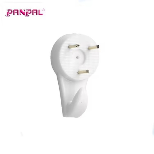 ABS Plastic Invisible Wall Hooks Nail Type Picture Hanging Hooks Leave No Marks for Artwork Photo Frame Mounting