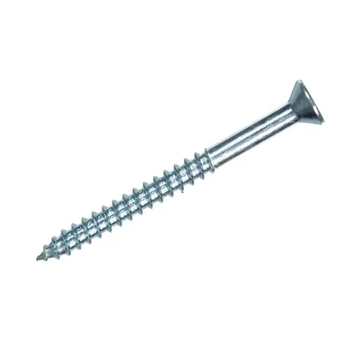 #12 X 1-1/2 In. Phillips Flat Head Zinc Chromate Wood Screw