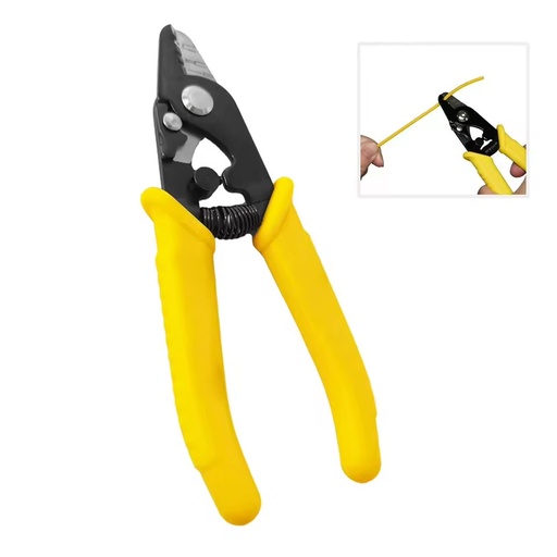 CFS-4 Stainless Steel Insulation Tools Miller Drop Wire FTTH Fiber Optic Cable Fiber Wire Stripper Pliers Tools