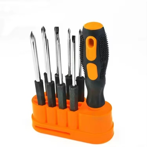 10-in-1 Super Hard Cross Straight Plumb Repair Tool Home and Vehicle Tools Set Wholesale Screwdriver Set