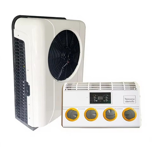 Automotive Air Conditioner Unit 24V Trucks RVs Excavators Construction Machinery 2600W Cooling 200W Solar Power Guangzhou