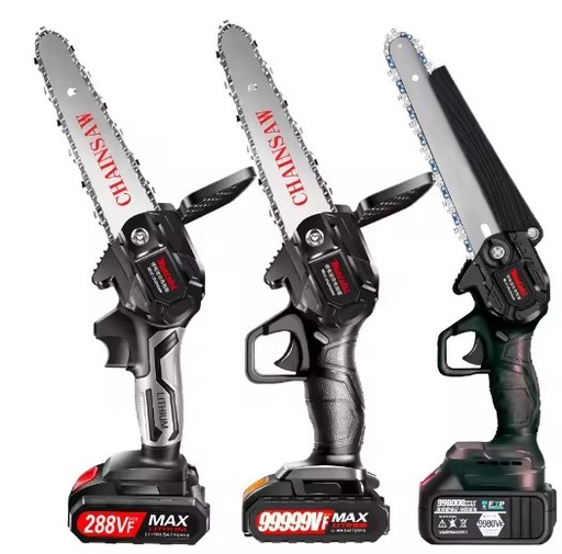 Wholesale Factory Supply 4/6/8 Inch Battery Lithium Hand Chainsaw Portable Cordless Mini Electric Chain Saw Portable Handed Saw