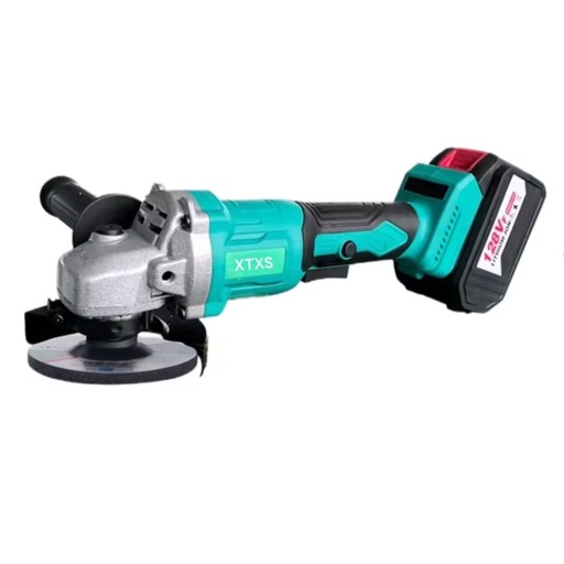 Cordless Brushless Angle Grinder 21V Lithium Battery Trigger Switch Variable Speed Industrial DIY Cutting Polishing Tool Kit