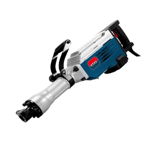 1400W Electric Demolition Hammer 220V/50Hz Industrial Concrete Breaking Heavy Duty Electric Pickaxe for Wall Chiseling Trenching