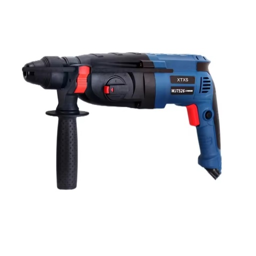 3-in-1 Rotary Hammer Drill 800W Brushless Motor Concrete Breaker 220V Electric Demolition Hammer with Chisel Bits for Renovation