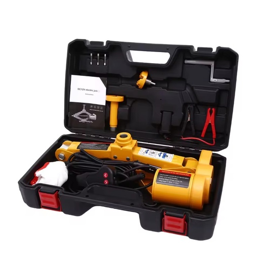 12v Automatic Car Electric Jack Set 3 in 1 Car Repair Kit