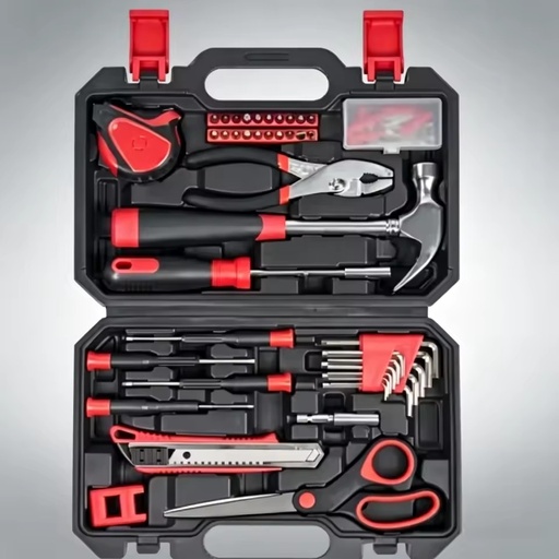 Multifunction Hand Repair Tool Set with Carry case Portable Mechanic Tool Set for General Home Repair and Office Maintenance
