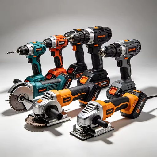 Customizable 18V 450/1700RPM Cordless Brushless Hammer Drill with Variable Speed Brushless Electric Drill